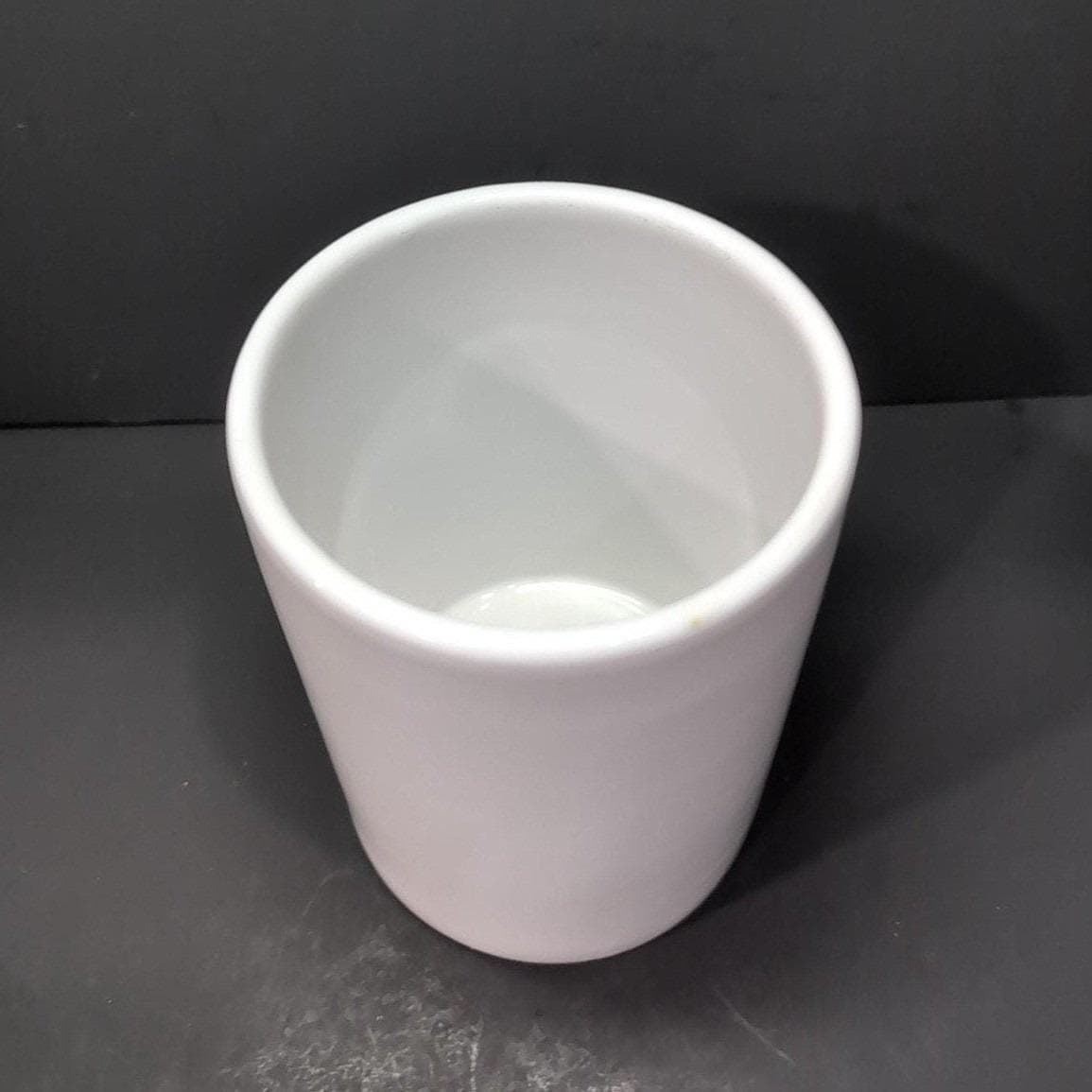 ALCO Industries White Ceramic Crock, Tools or Utensils Holder, Kitchen Organizer - Thumbnail 6