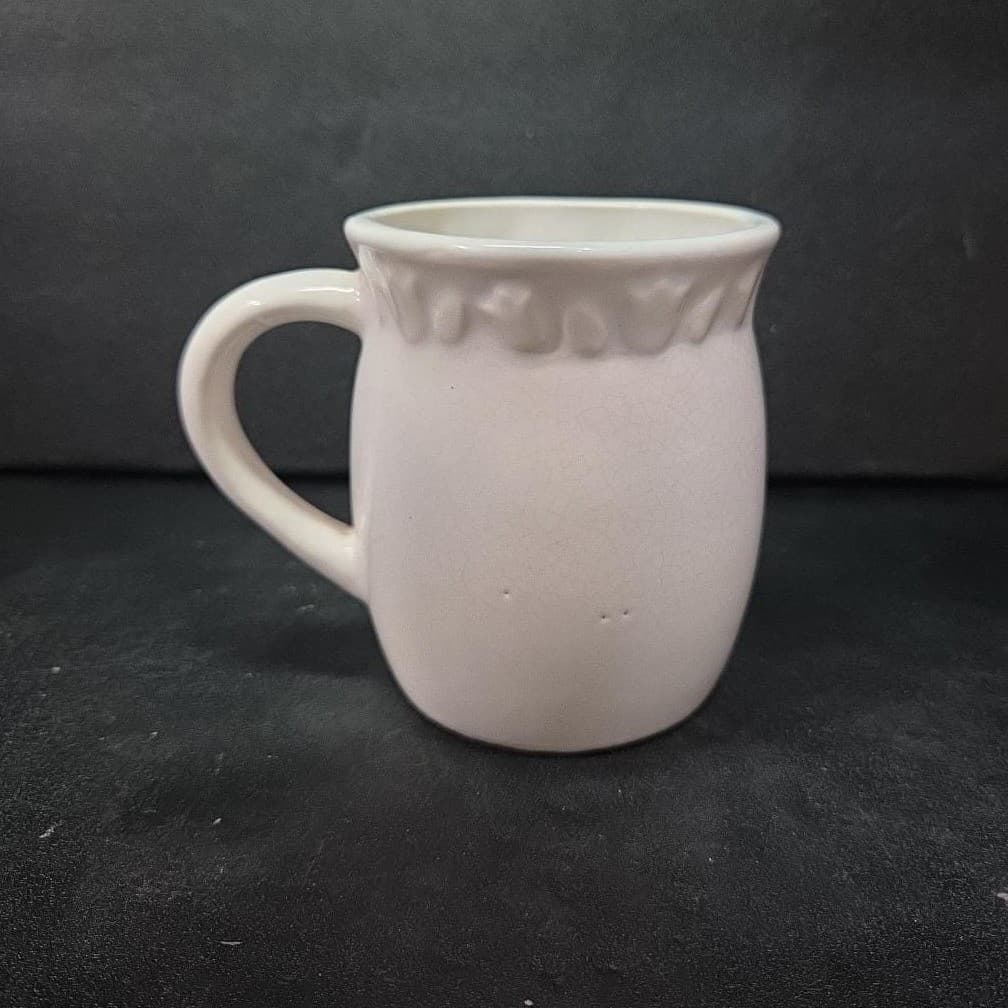 Denby Style Floral Crackling Cup, Vintage Coffee Mug, Replacement Kitchenware - Thumbnail 4