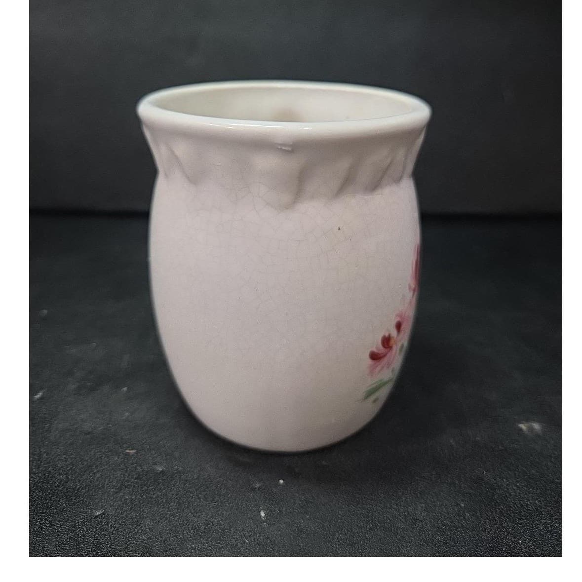 Denby Style Floral Crackling Cup, Vintage Coffee Mug, Replacement Kitchenware - Thumbnail 3