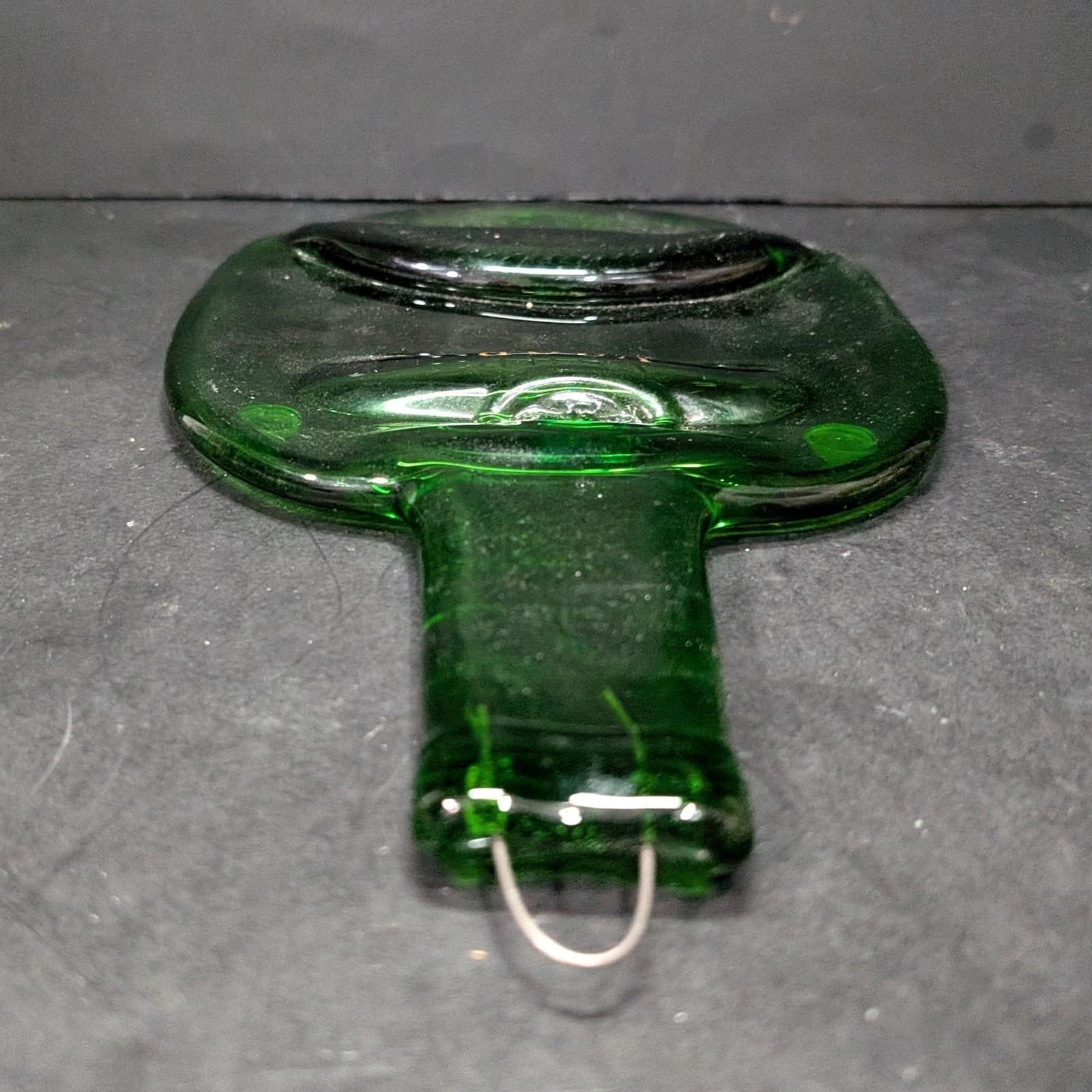 VSOP Fine Champagne Wall Hanging Decor, Vintage Art Glass, Integrated Hang Loop - Thumbnail 6