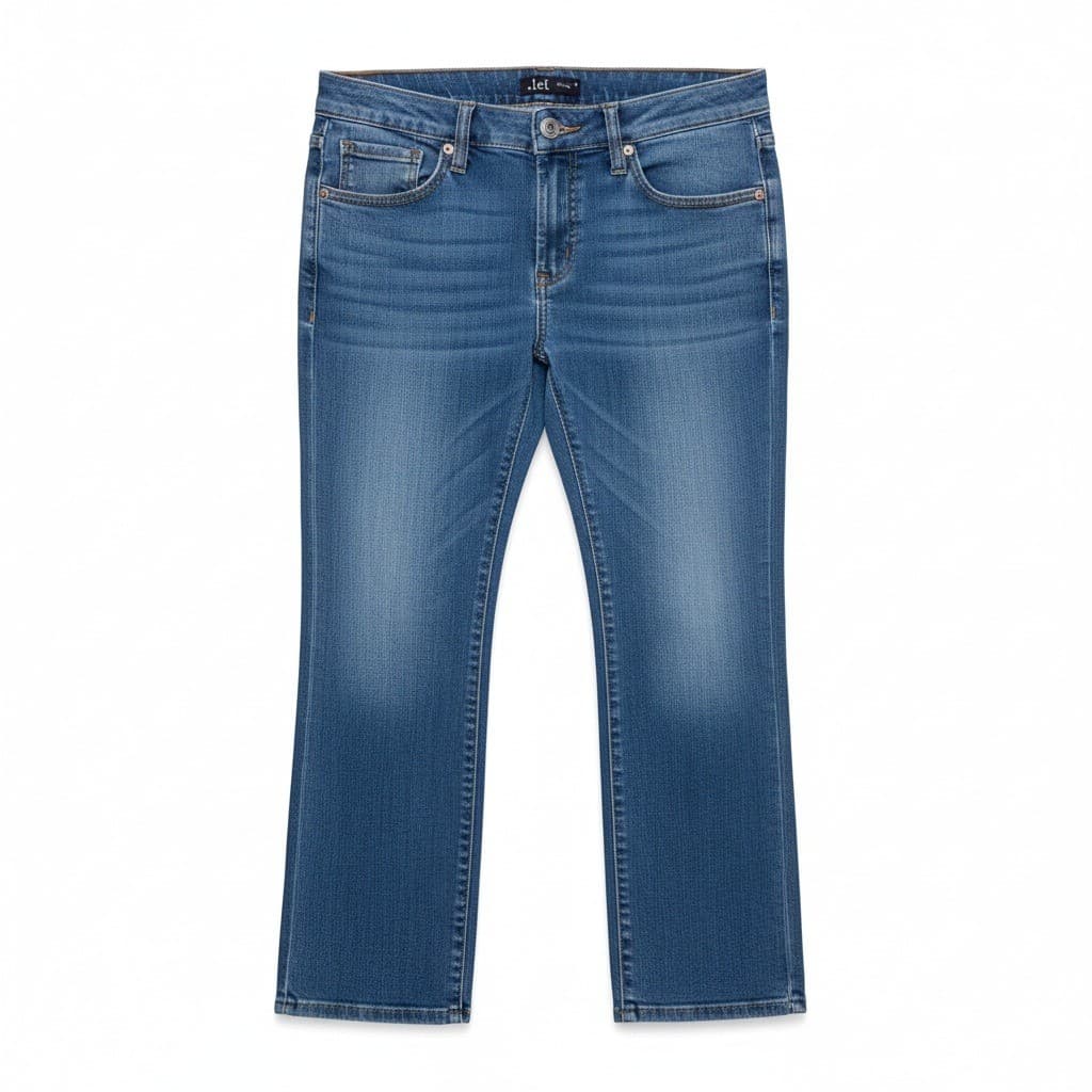LEI Ashley Trouble Light Wash Distressed Bootcut Jeans, Women's Junior Size 7