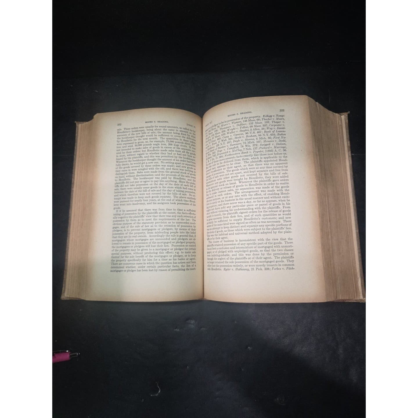 Cases on Property: Second Edition by Edward H Warren, Vintage Law Book 1938 - Thumbnail 6