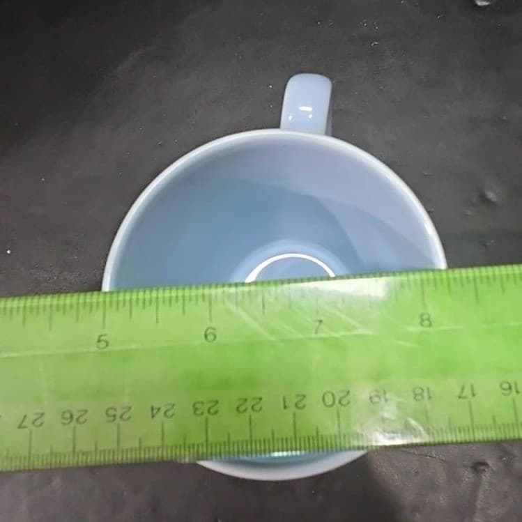 Corelle Cornflower Coffee Mug, Vintage Baby Blue Cup, Replacement Stoneware - Thumbnail 10