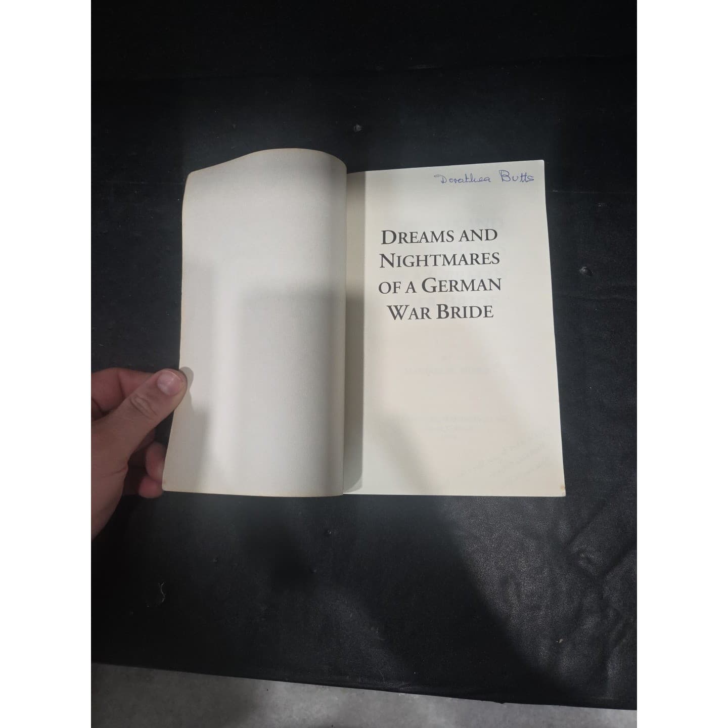 Dreams and Nightmares of a German War Bride by Mathilde M Morris, Sign Paperback - Thumbnail 2