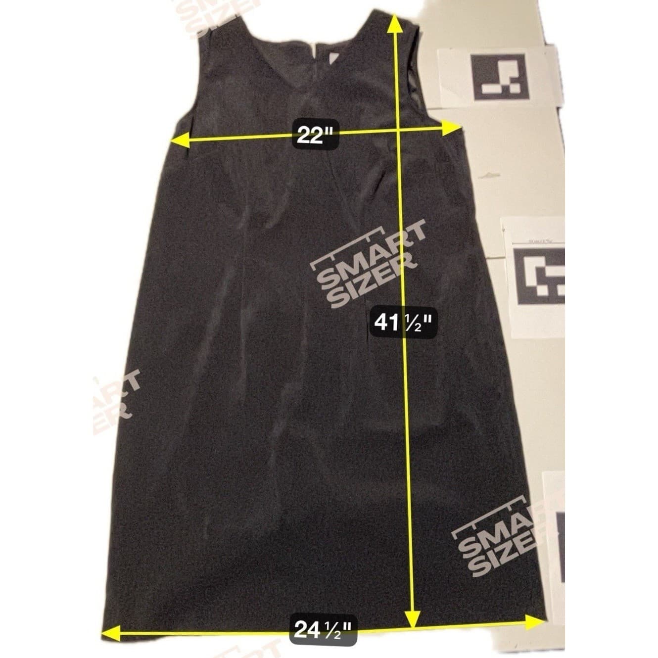 Studio C Plus Black Sleeveless V-Neck Sheath Dress, Women's Size 18W 4230580 - Thumbnail 2