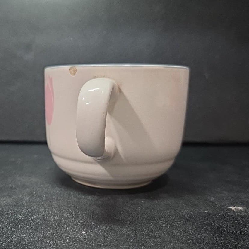 International China Spring Up Tulips Mug, Stoneware Coffee Cup, Vtg Soup Bowl - Thumbnail 5