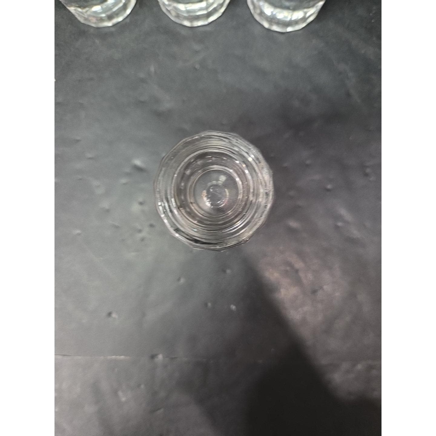Libbey Shot Glasses, Set of 4, Clear Ribbed Panel Drinking Shooters, Fluted Base - Thumbnail 7