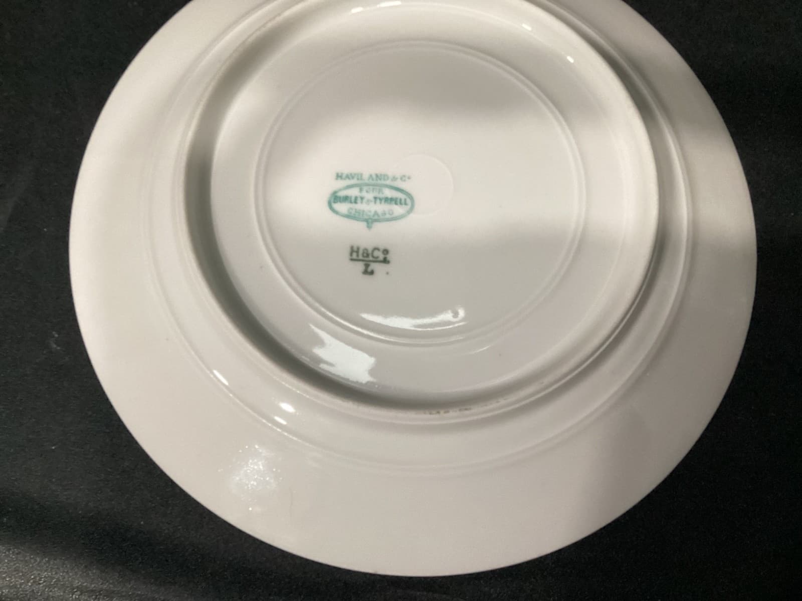 Haviland Limoges - Butterfly Meadow Visitor - Grassy Marsh - 3 Dessert Plates * - Thumbnail 6