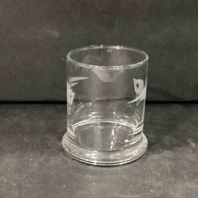 New England Patriots Rocks Glass, NFL Team Logo Whiskey Tumbler, Vintage Barware - Thumbnail 11