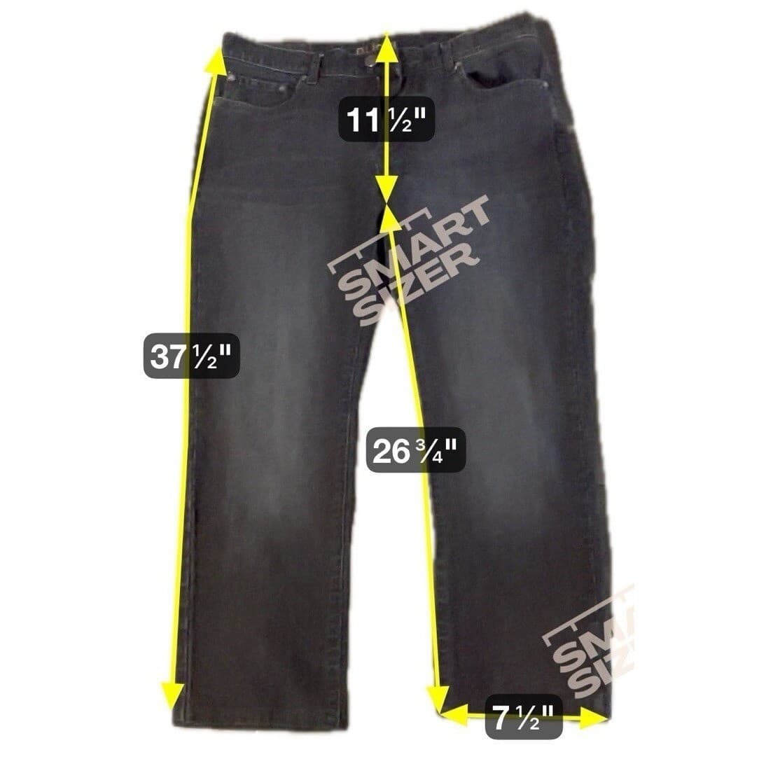 DL1961 Russell Slim Straight Jeans, Alonso Dark Wash, Men's 34 SKU 5525 - Thumbnail 2