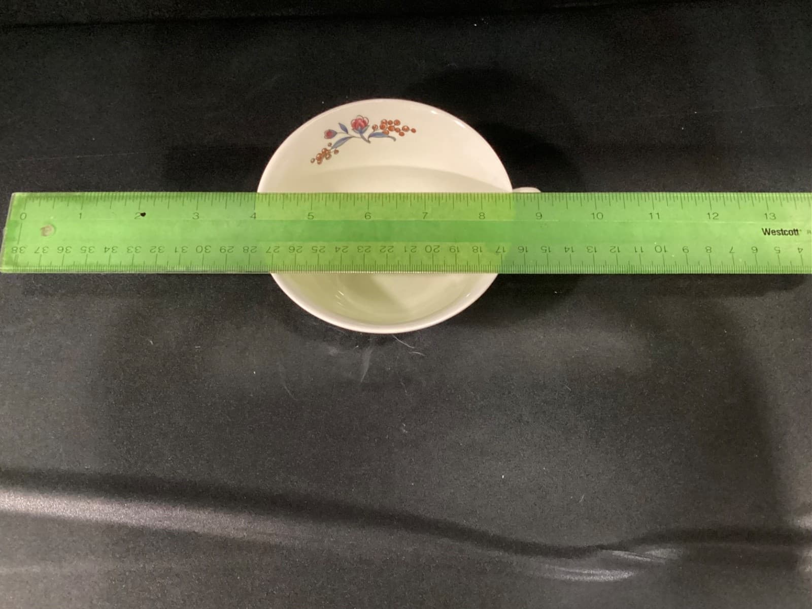 Wedgwood Williamsburg Potpourri NK510 Double-Handle Footed Cream Soup Bowl * - Thumbnail 6