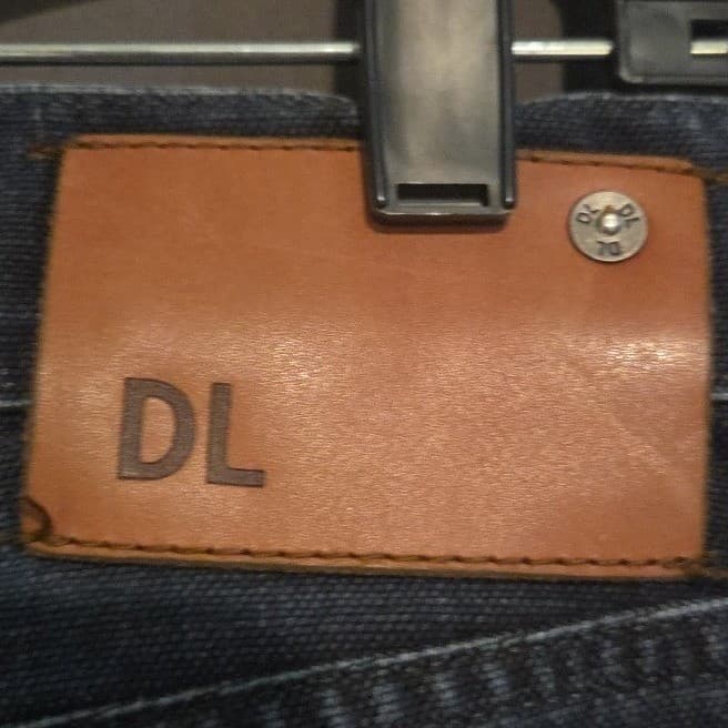 DL1961 Russell Slim Straight Jeans, Alonso Dark Wash, Men's 34 SKU 5525 - Thumbnail 7