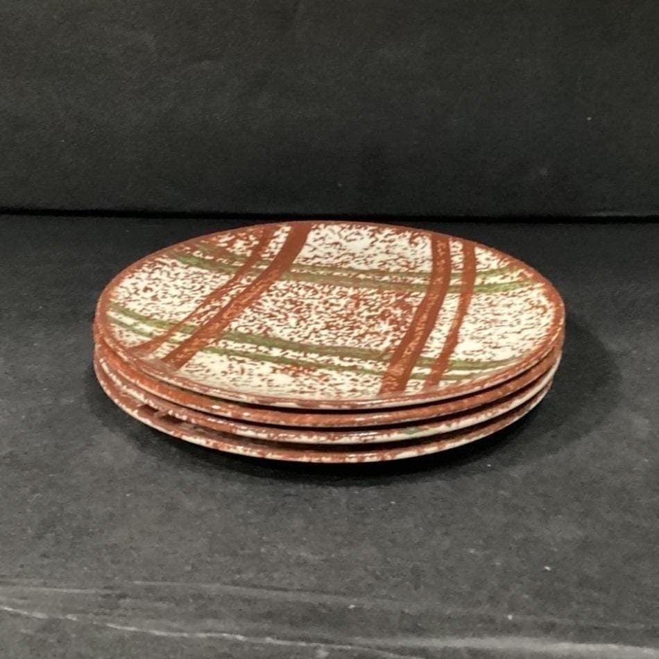 Blue Ridge Pottery Rustic Plaid Skyline Saucer, Set of 4 Replacement Dinnereware - Thumbnail 7