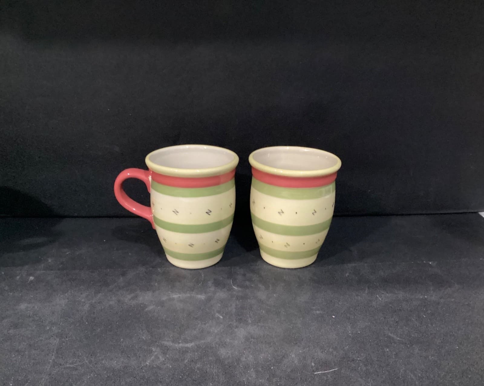 Pfaltzgraff The Secrets of Pistoulet by Jana Kolpen Coffee Cups Mugs Set of 2 - Thumbnail 2