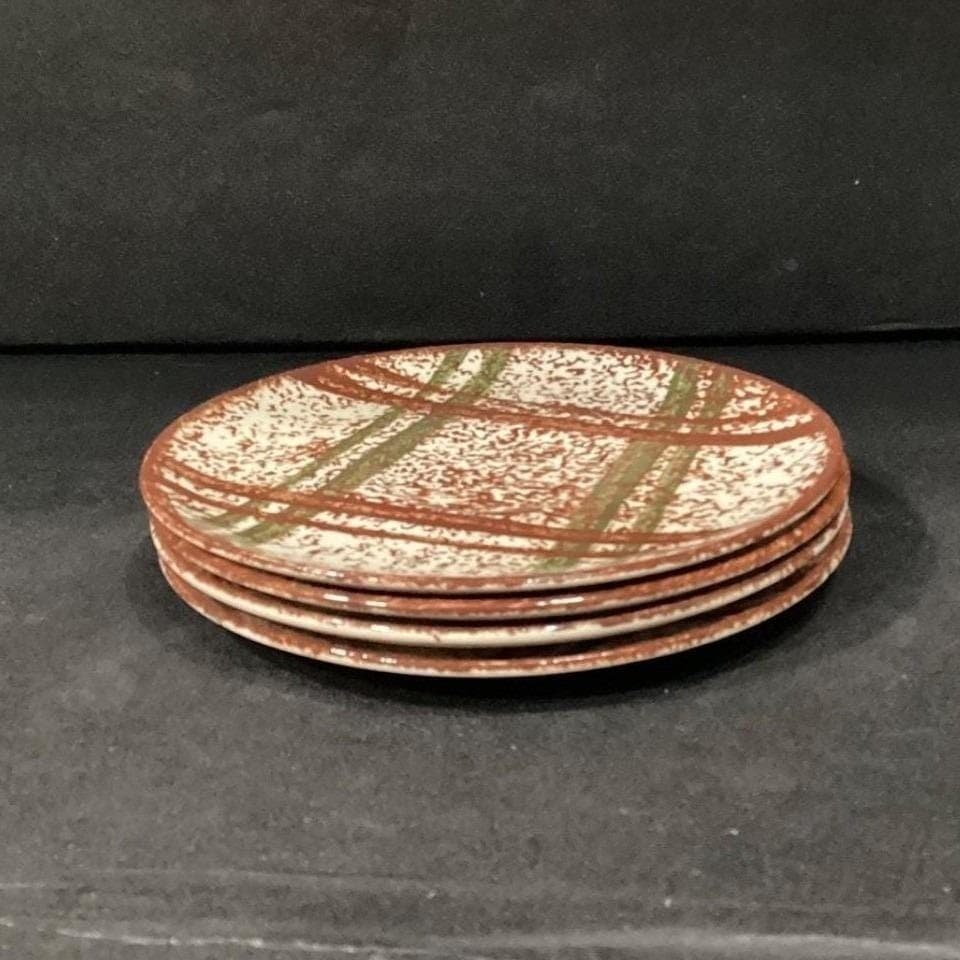 Blue Ridge Pottery Rustic Plaid Skyline Saucer, Set of 4 Replacement Dinnereware - Thumbnail 6