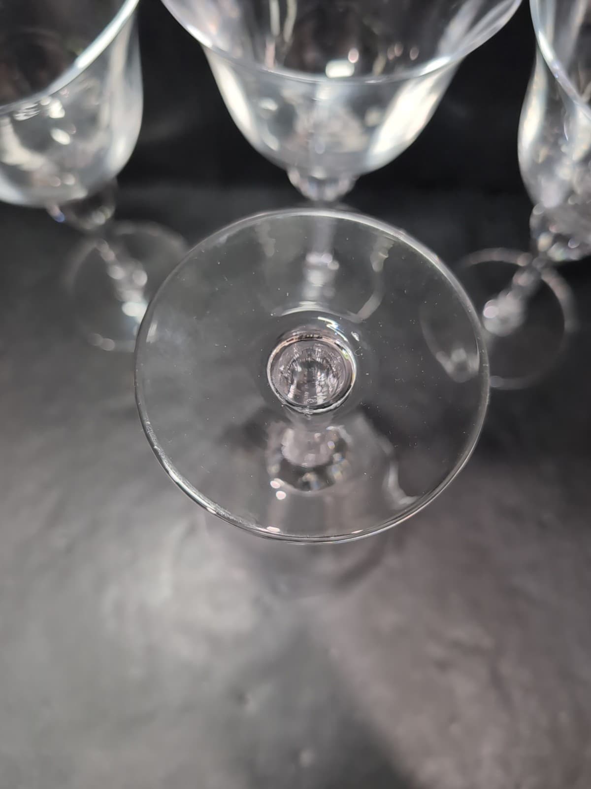 Mikasa Studio Nova Crystal Monaco Water Goblets Set, Ribbed Ball Stem, Set of 4 - Thumbnail 7