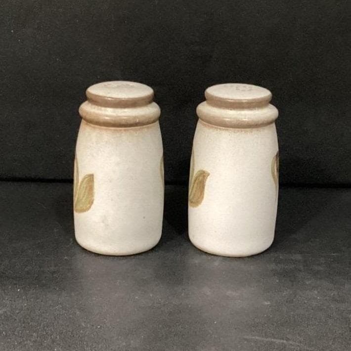 Denby Troubadour Salt & Pepper Pot Set, Vintage England Stoneware, Replacements - Thumbnail 9