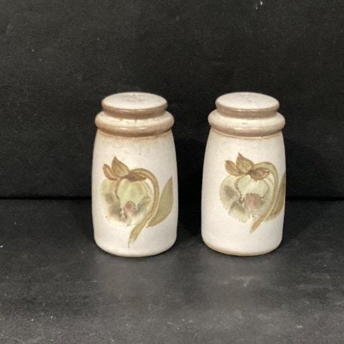 Denby Troubadour Salt & Pepper Pot Set, Vintage England Stoneware, Replacements - Thumbnail 5