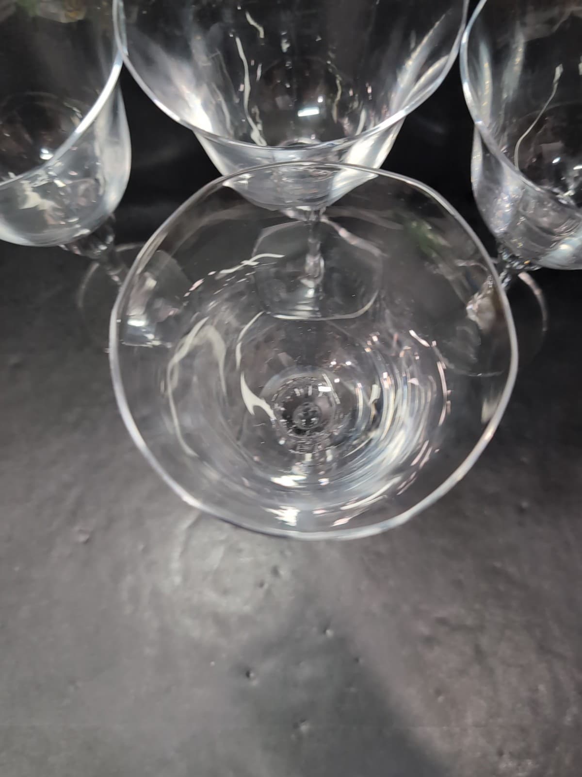 Mikasa Studio Nova Crystal Monaco Water Goblets Set, Ribbed Ball Stem, Set of 4 - Thumbnail 6