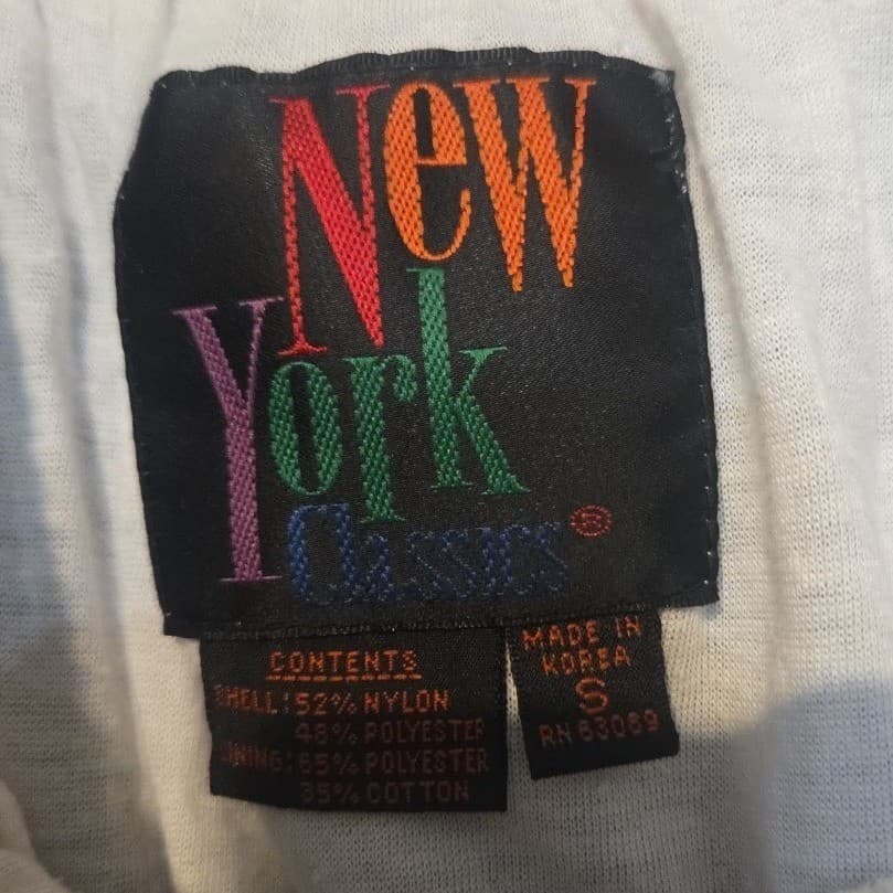 New York Classics Brown Shimmer Windbreaker Pants, Zipper Ankle, Women's Small - Thumbnail 5