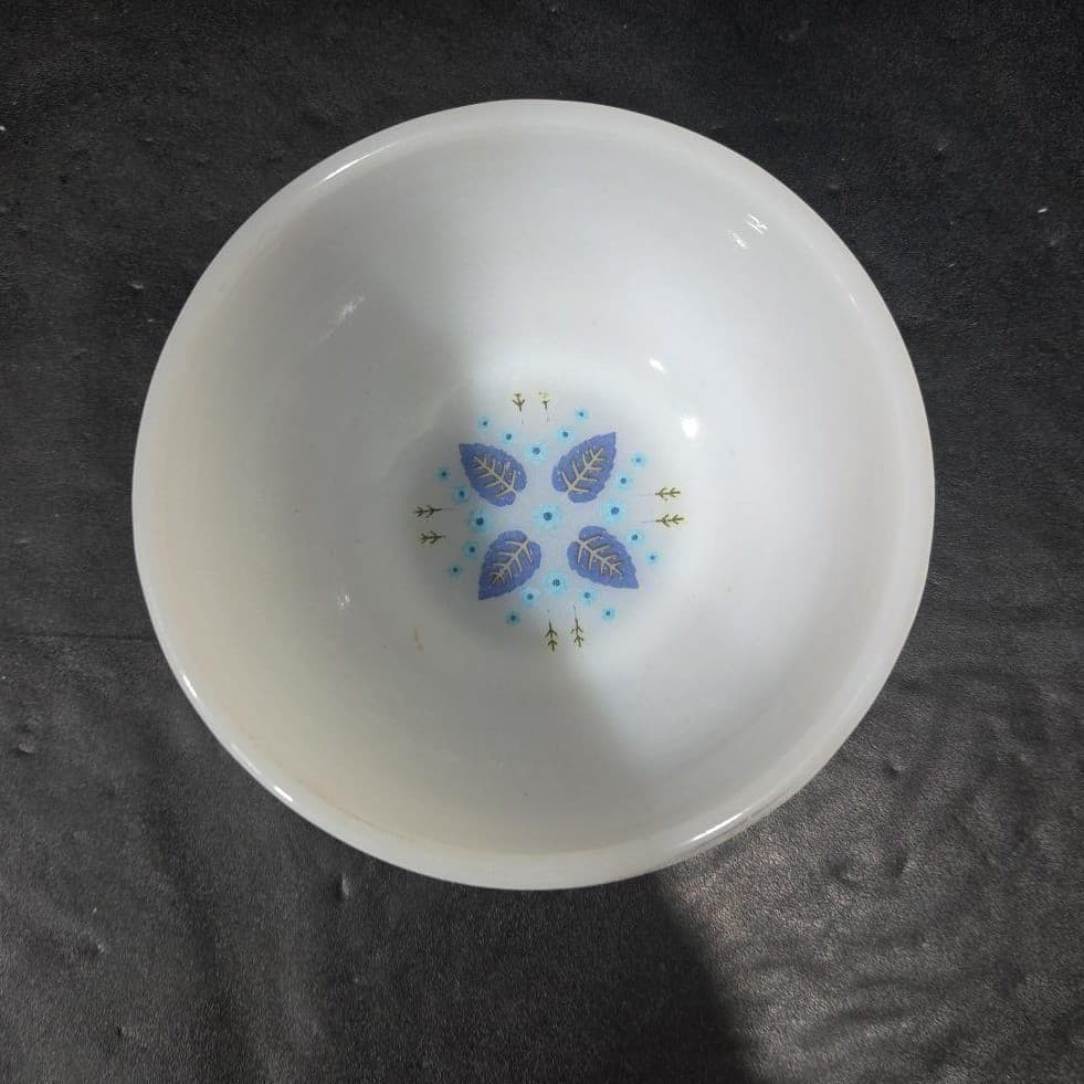 Anchor Hocking Fire King Swiss Chalet Dessert Bowl, Replacement Vtg Tableware - Thumbnail 3