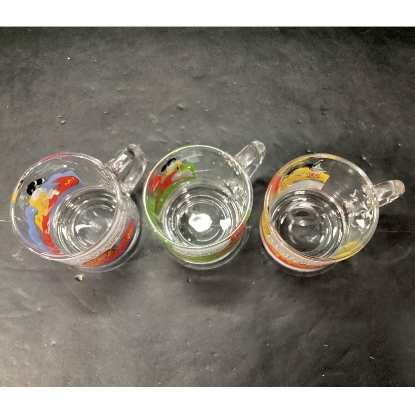 McDonalds Garfield Odie Glass Mugs, Set Of 3, Vintage Cartoon Strip Design - Thumbnail 7