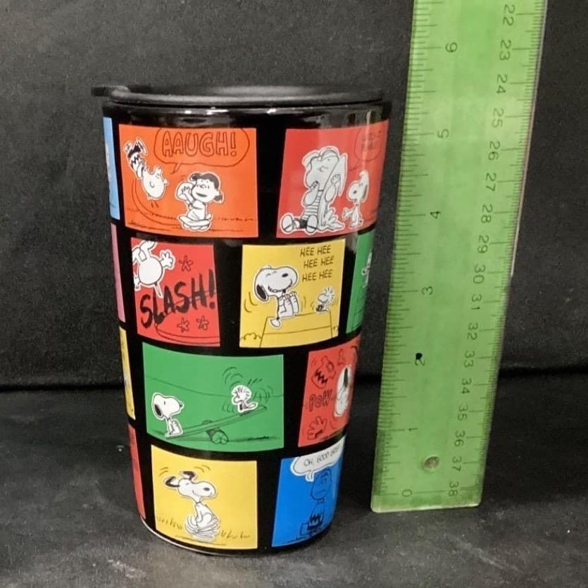 Hallmark Peanuts Charlie Brown Tumbler, 12oz Lidded Travel Mug, Drinkware - Thumbnail 11
