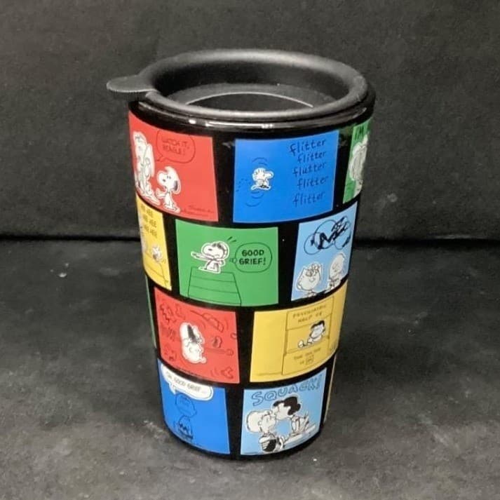 Hallmark Peanuts Charlie Brown Tumbler, 12oz Lidded Travel Mug, Drinkware - Thumbnail 8