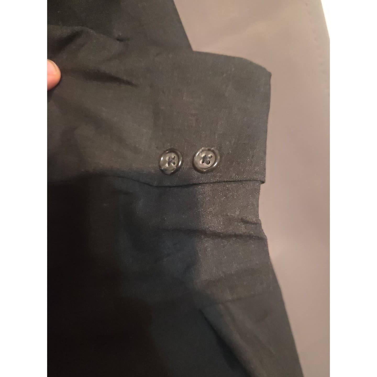 Christian Dior Le Connaisseur Pure Wool Pinstripe Blazer, Men's 50L Black Jacket - Thumbnail 12