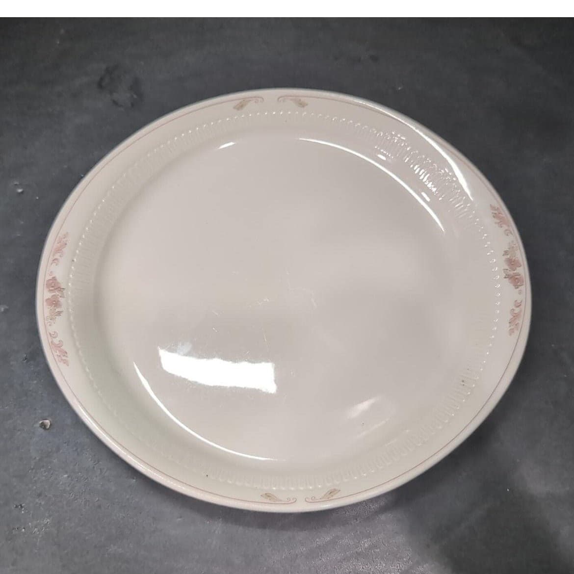 Syracuse Syrene Oval Serving Platter, Montlynn Dinner Plate 13-A Restaurant Ware - Thumbnail 2