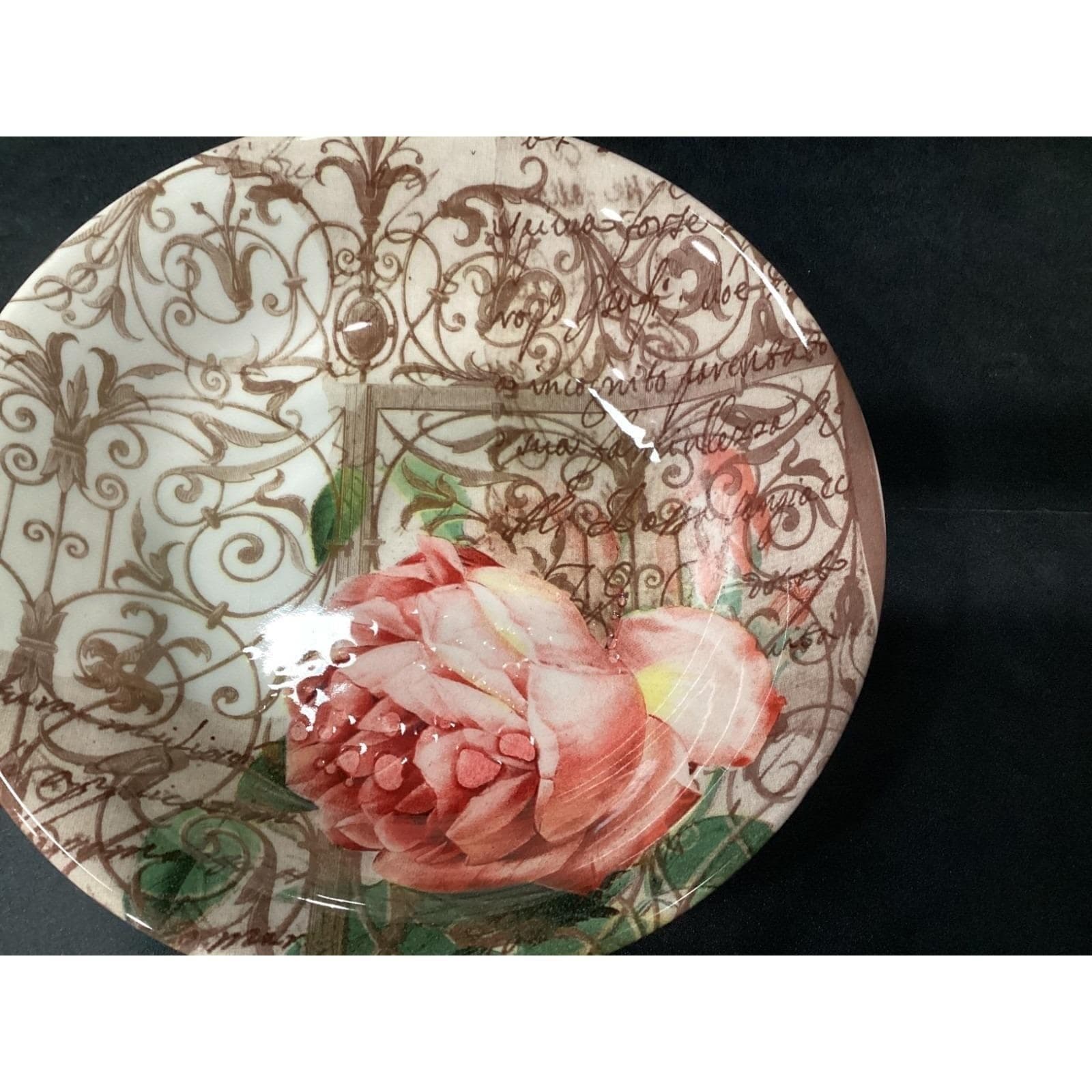 Royal Stafford England Antique Rose Cereal Bowls, Set Of 4, Vintage Dinnerware - Thumbnail 4