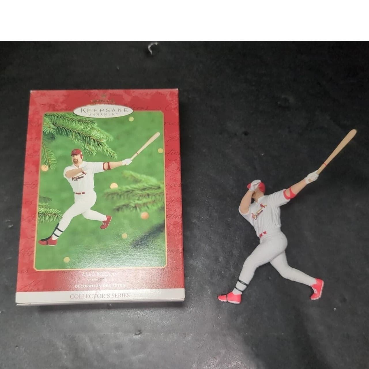 Mark McGwire Hallmark Ornament, At the Ballpark Series #3, Baseball Keepsake - Thumbnail 2