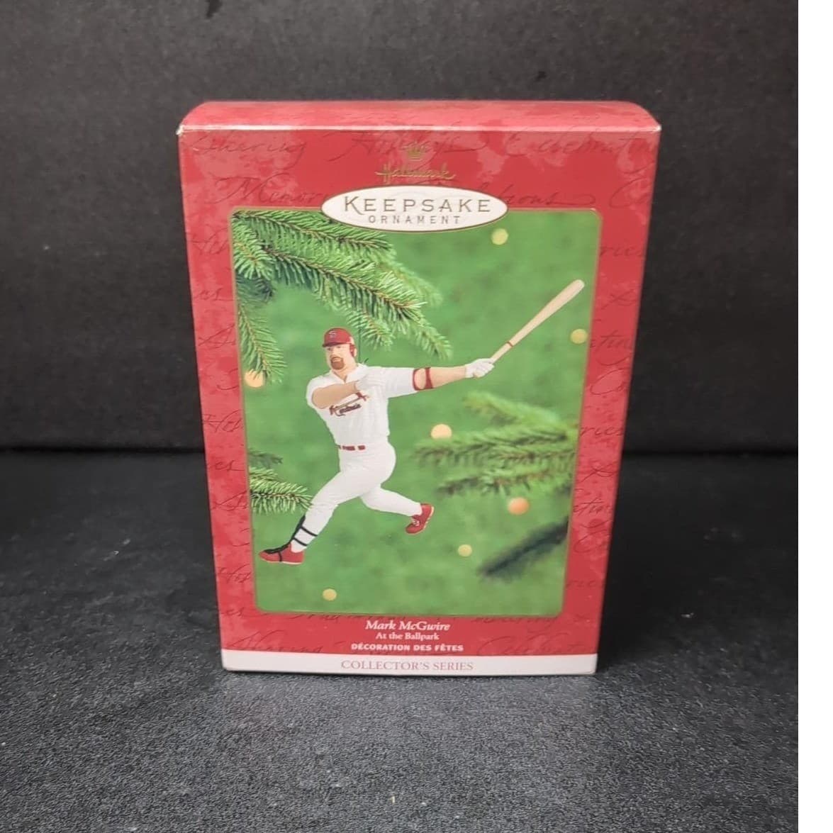 Mark McGwire Hallmark Ornament, At the Ballpark Series #3, Baseball Keepsake - Thumbnail 8