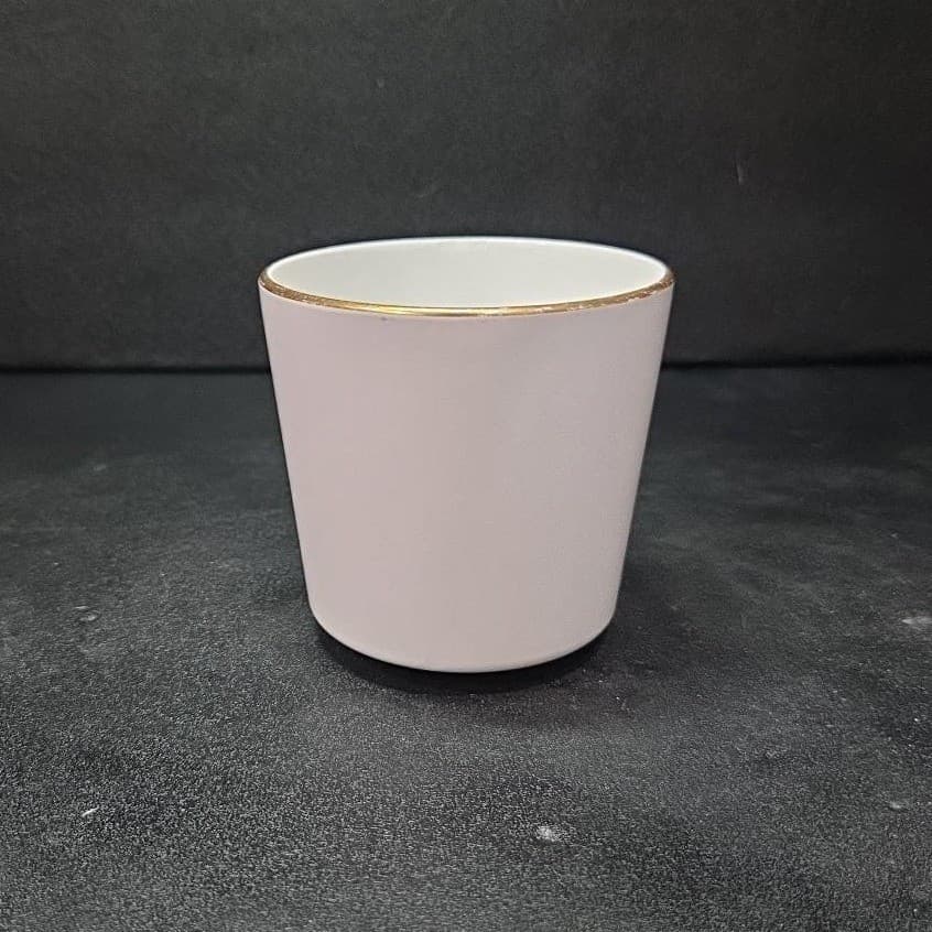 Centura Corning Coffee Mug, White Cup with Gold Rim, Vtg Drinkware, Kitchenware - Thumbnail 5