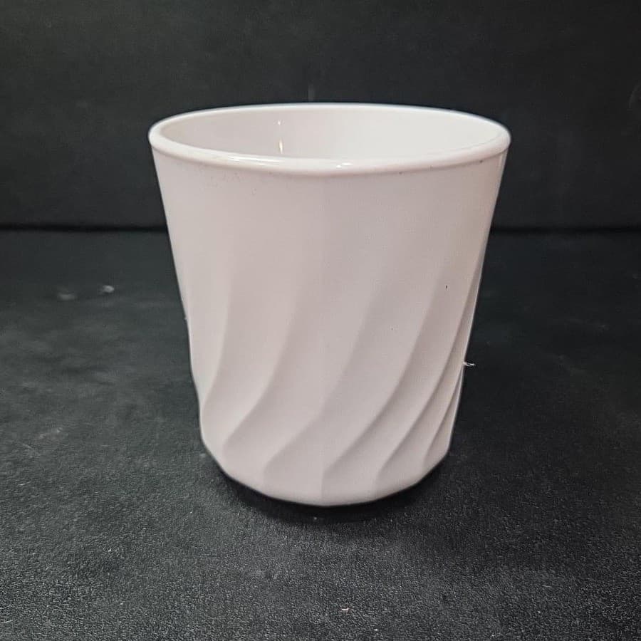Corelle Enhancements White Swirl Coffee Mug, Vintage Corning USA Cup, Drinkware - Thumbnail 5