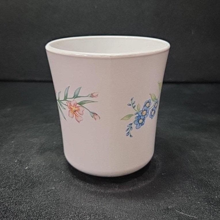 Corning Riversal Coffee Mug, Corelle My Garden Cup, Vintage Floral Kitchen Decor - Thumbnail 3
