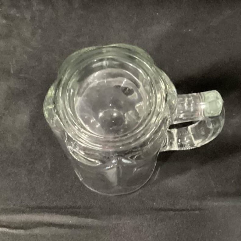 Libbey Beer Mugs, Set of 3, Heavy Glass Tankards, Paneled Sides & Thumb Handles - Thumbnail 11