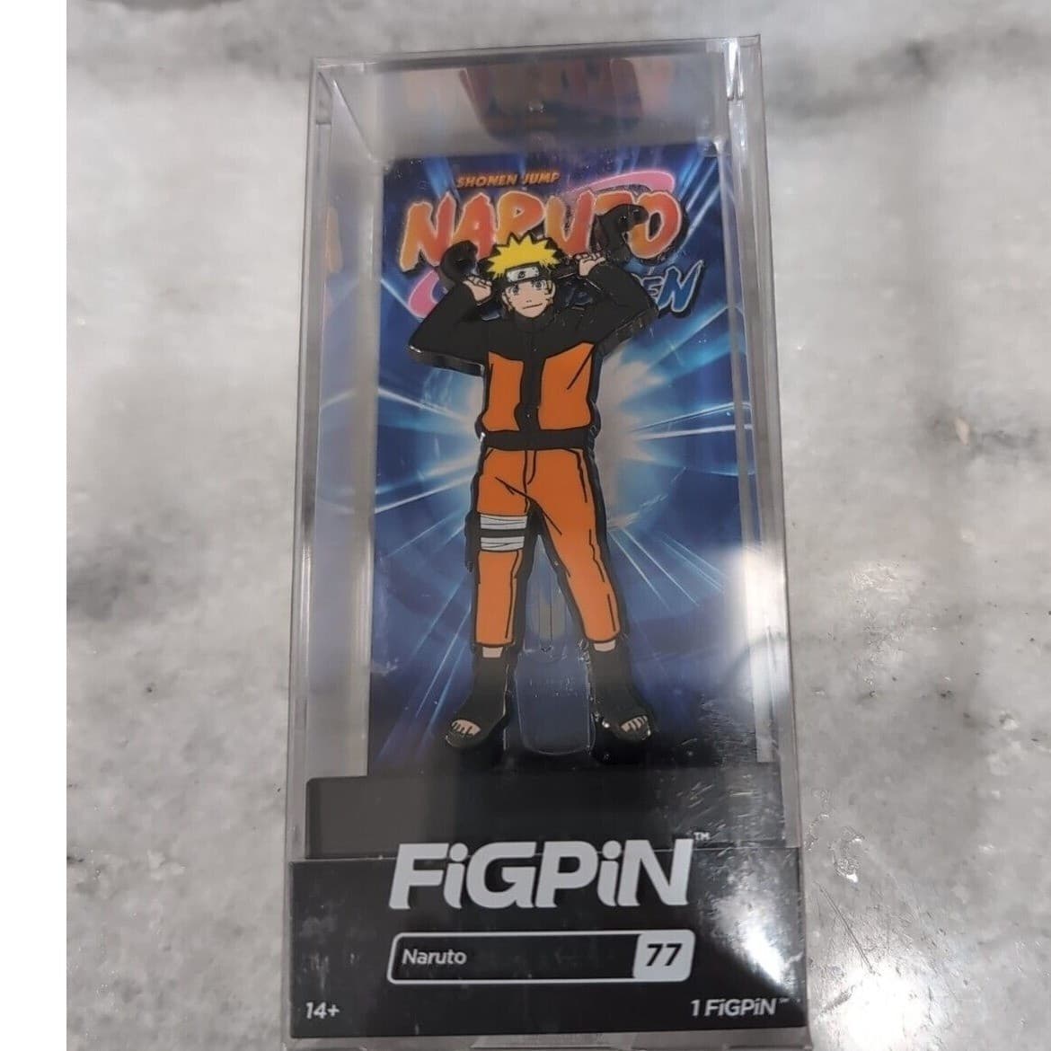 Naruto Shippuden Naruto Uzumaki FiGPiN #77 Enamel Pin Collectible Case - Thumbnail 2