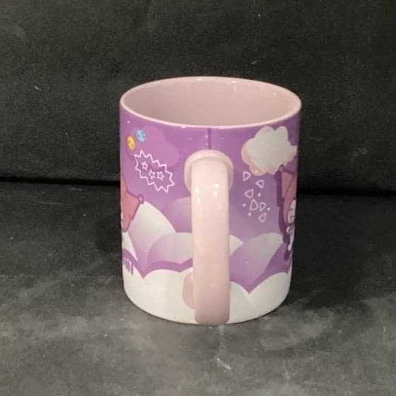 Sanrio Hello Kitty and Friends Kuromi Coffee Cup, Kawaii Ceramic Mug, Drinkware - Thumbnail 5