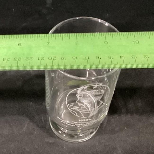 Avon Advertising Tumblers, Set of 3 Vintage Gibson Girl & Flapper Fashion Design - Thumbnail 8