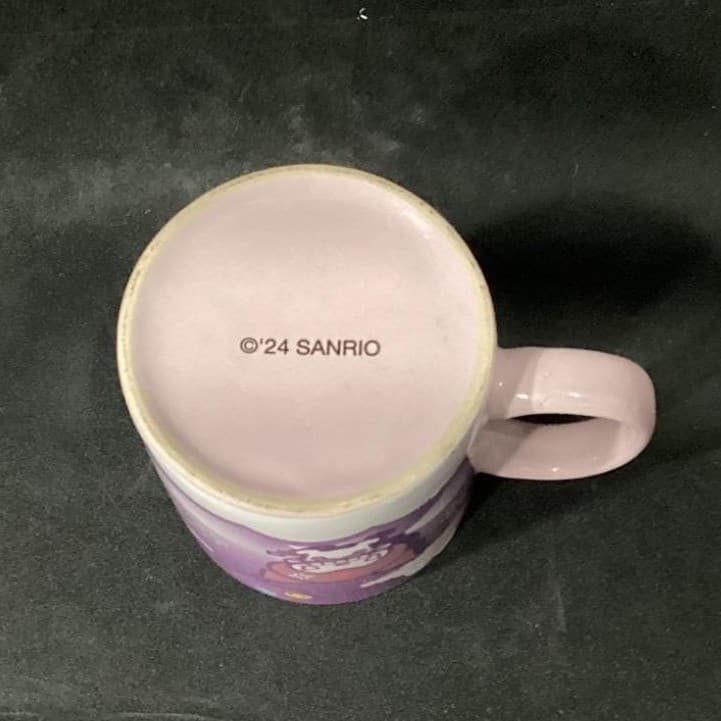 Sanrio Hello Kitty and Friends Kuromi Coffee Cup, Kawaii Ceramic Mug, Drinkware - Thumbnail 9