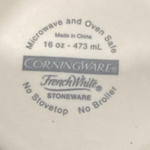 CorningWare French White Ramekins F-16-B, Set of 2, Lidded Stoneware Kitchenware - Thumbnail 7