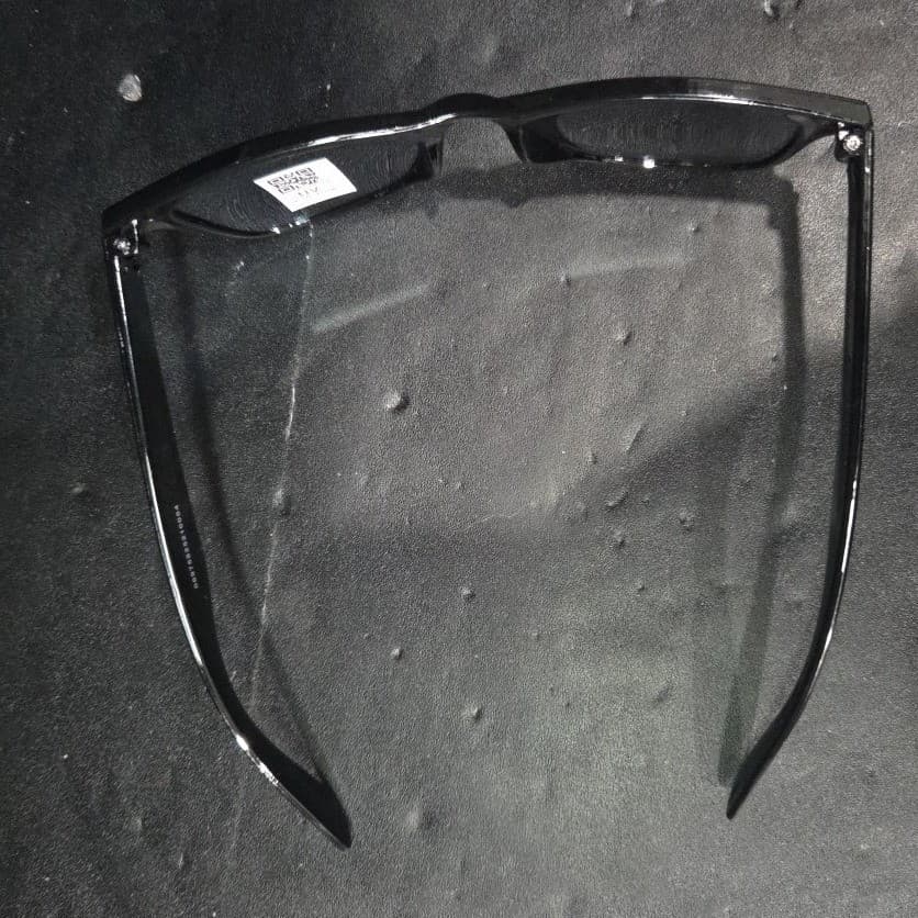 Feam Aero Black Sunglasses, Yellow Gold Mirrored Lenses, Sporty Shades - Thumbnail 7