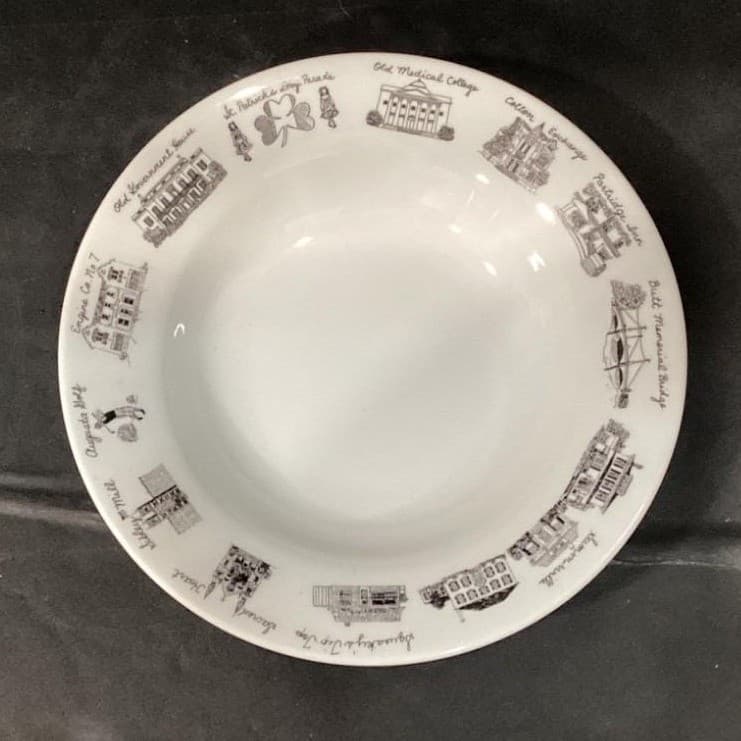 Tuxton Augusta Collection Pasta Bowl, Vintage Amy Lovering Roberts Design - Thumbnail 2
