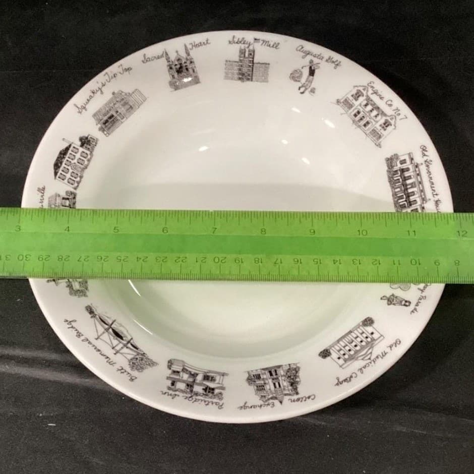 Tuxton Augusta Collection Pasta Bowl, Vintage Amy Lovering Roberts Design - Thumbnail 8