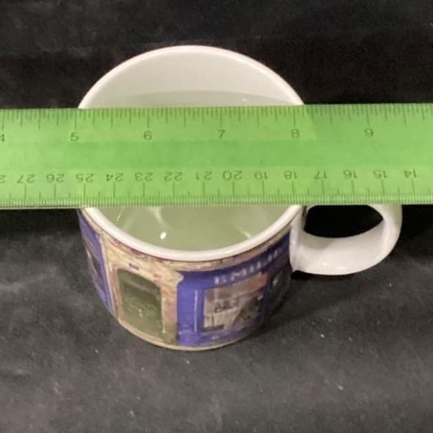 Lot of 4 Sakura Table Storefronts Coffee Mugs Emilie, Livres, Chez Jerome, Vins - Thumbnail 8