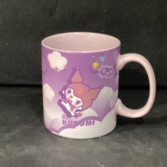 Sanrio Hello Kitty and Friends Kuromi Coffee Cup, Kawaii Ceramic Mug, Drinkware - Thumbnail 2