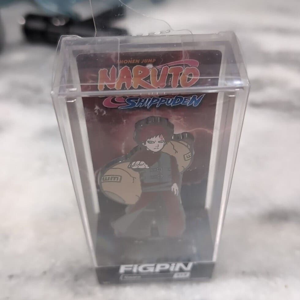 FiGPiN Naruto Shippuden Gaara 313 Enamel Pin Collectible Unlocked Case - Thumbnail 6
