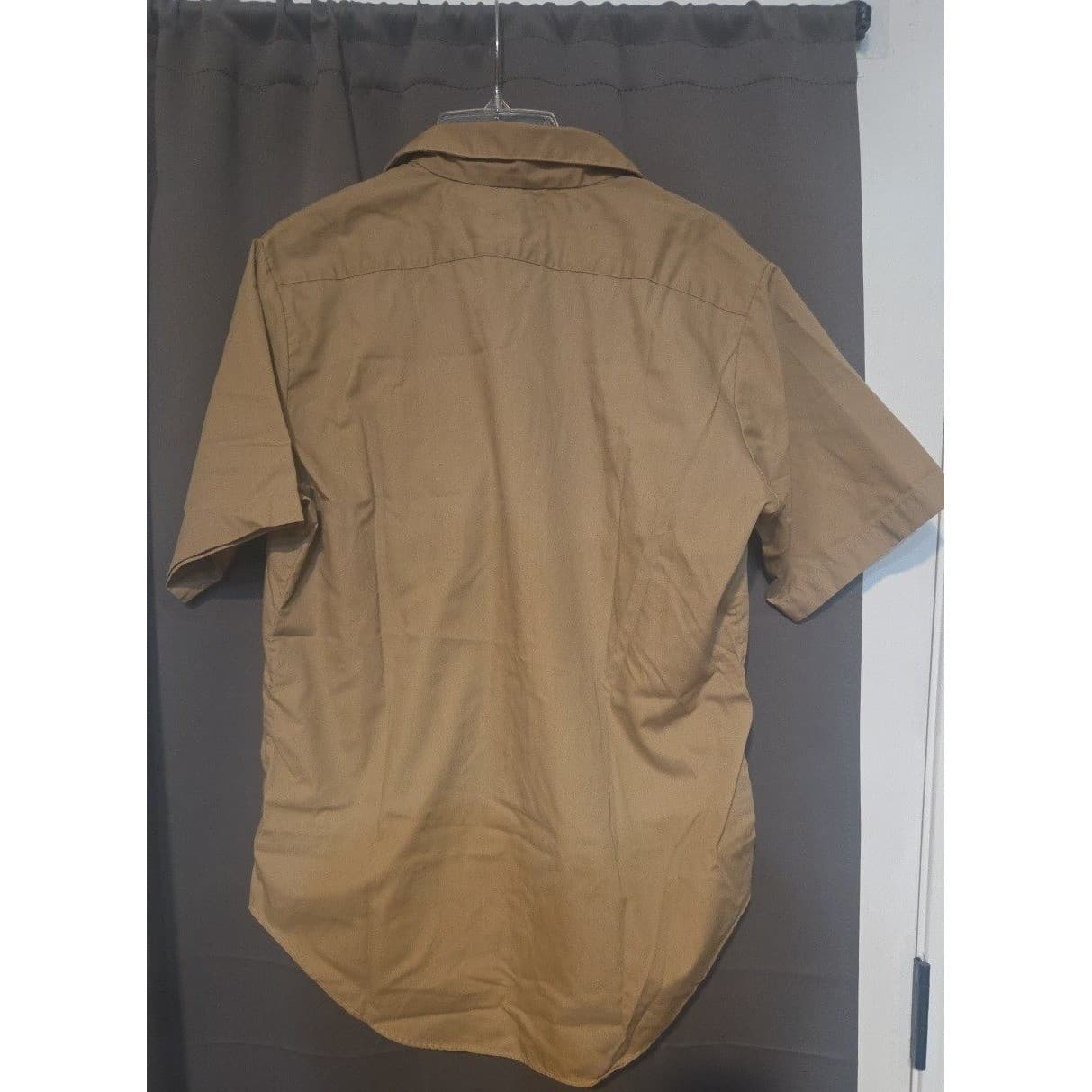 Creighton US Navy Official Uniform Shirt Khaki Tan Short Sleeve MIL-S-17613 16ML - Thumbnail 4
