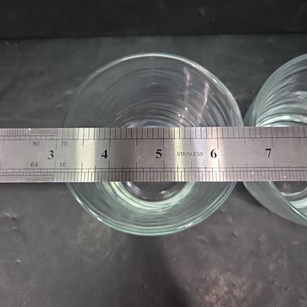 Libbey Orbita Old Fashioned Glasses, Set of 2, Replacement Wave Pattern Tumblers - Thumbnail 10